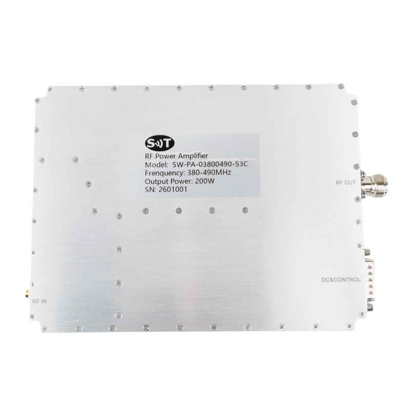 Импульсный ВЧ модуль усилителя мощности 200 Вт (380–490 МГц) для беспроводных испытаний и генерации сигналов