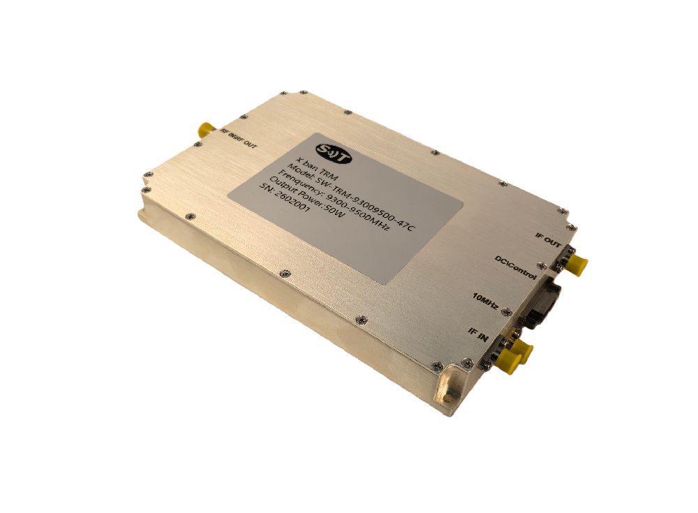 Модуль передачи и приема СВЧ диапазона X для радарных систем и телекоммуникаций